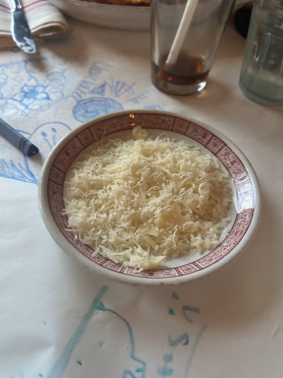 Grated Cheese for Pasta Dishes