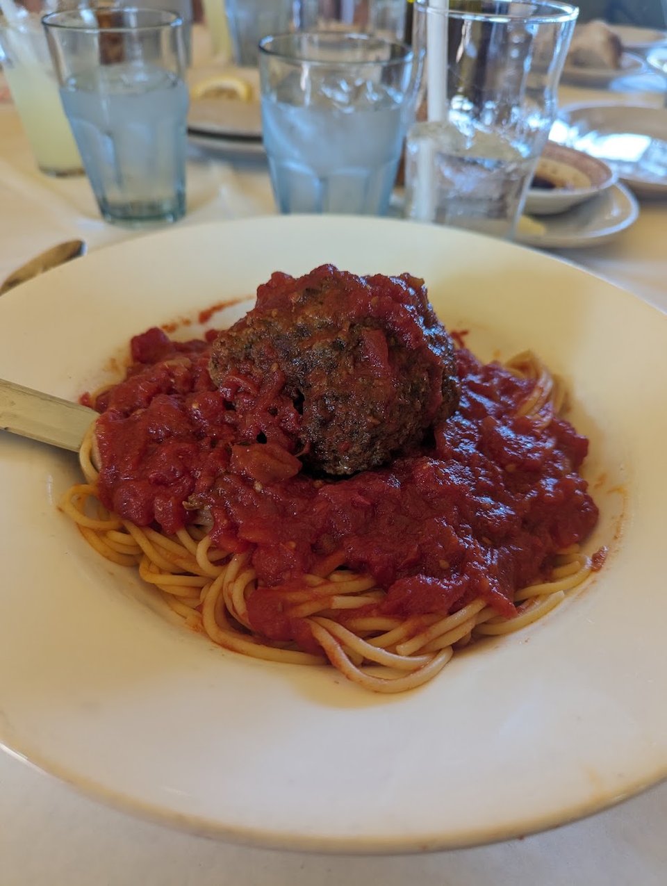Spaghetti and Meatballs