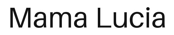 Mama Lucia